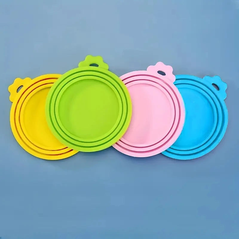 Reusable Silicone Pet Can Lid BPA Free Dog Cat Storage