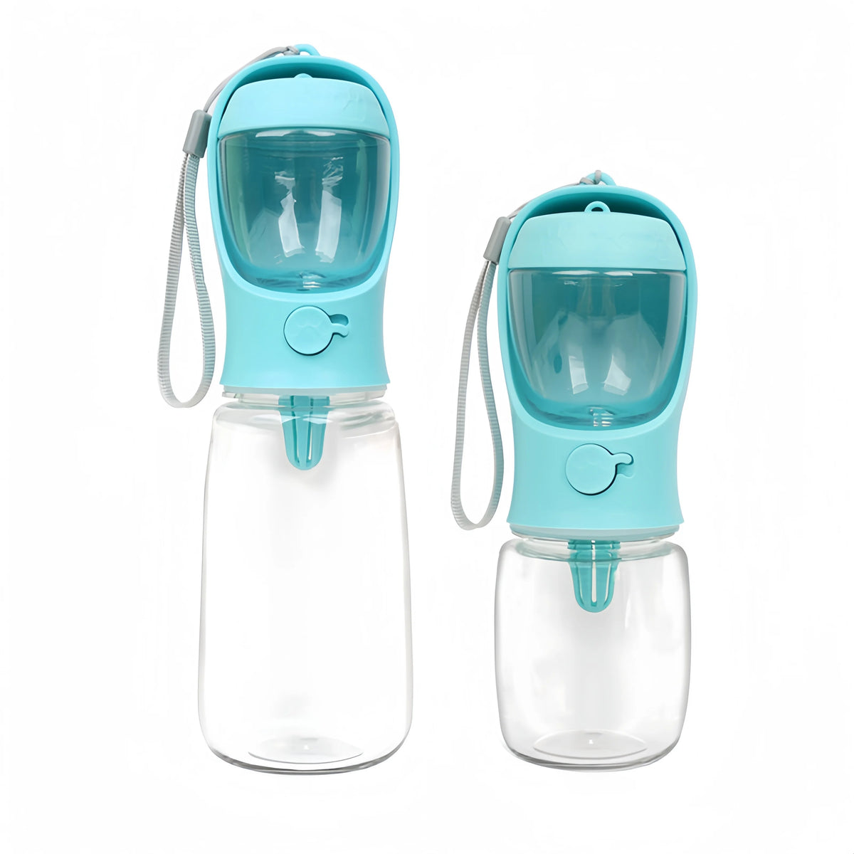 Portable Dog And Cat Water Bottle With Food Storage Feeder