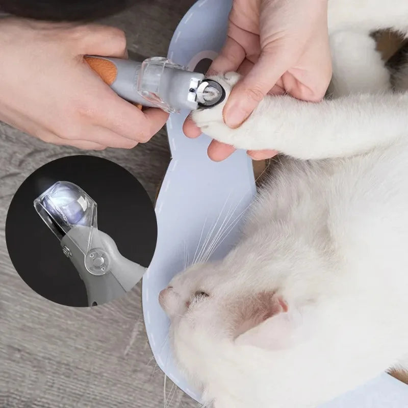 Professional LED Pet Nail Clippers With Built In Light