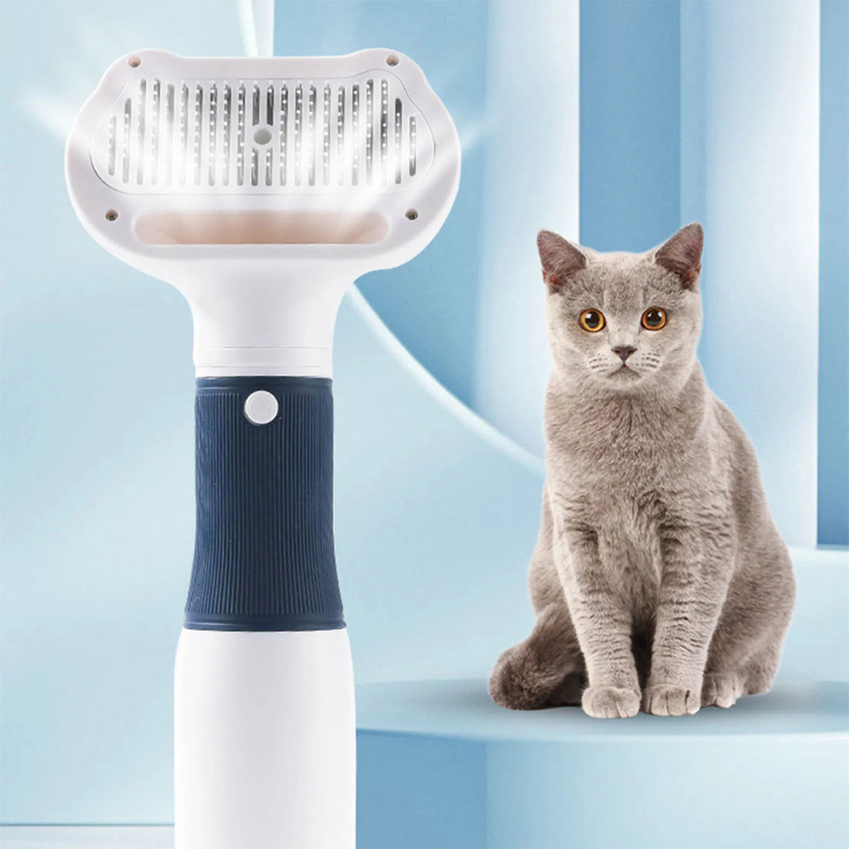 Three In One Pet Grooming Hair Dryer Brush For Dogs