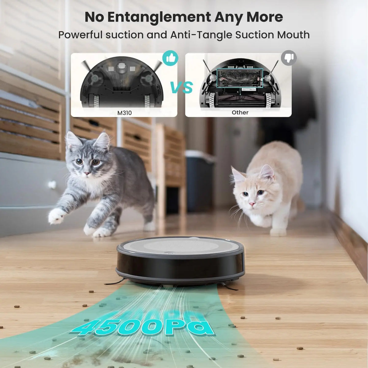 Lefant M310 Robot Vacuum Cleaner With Smart App Voice Control