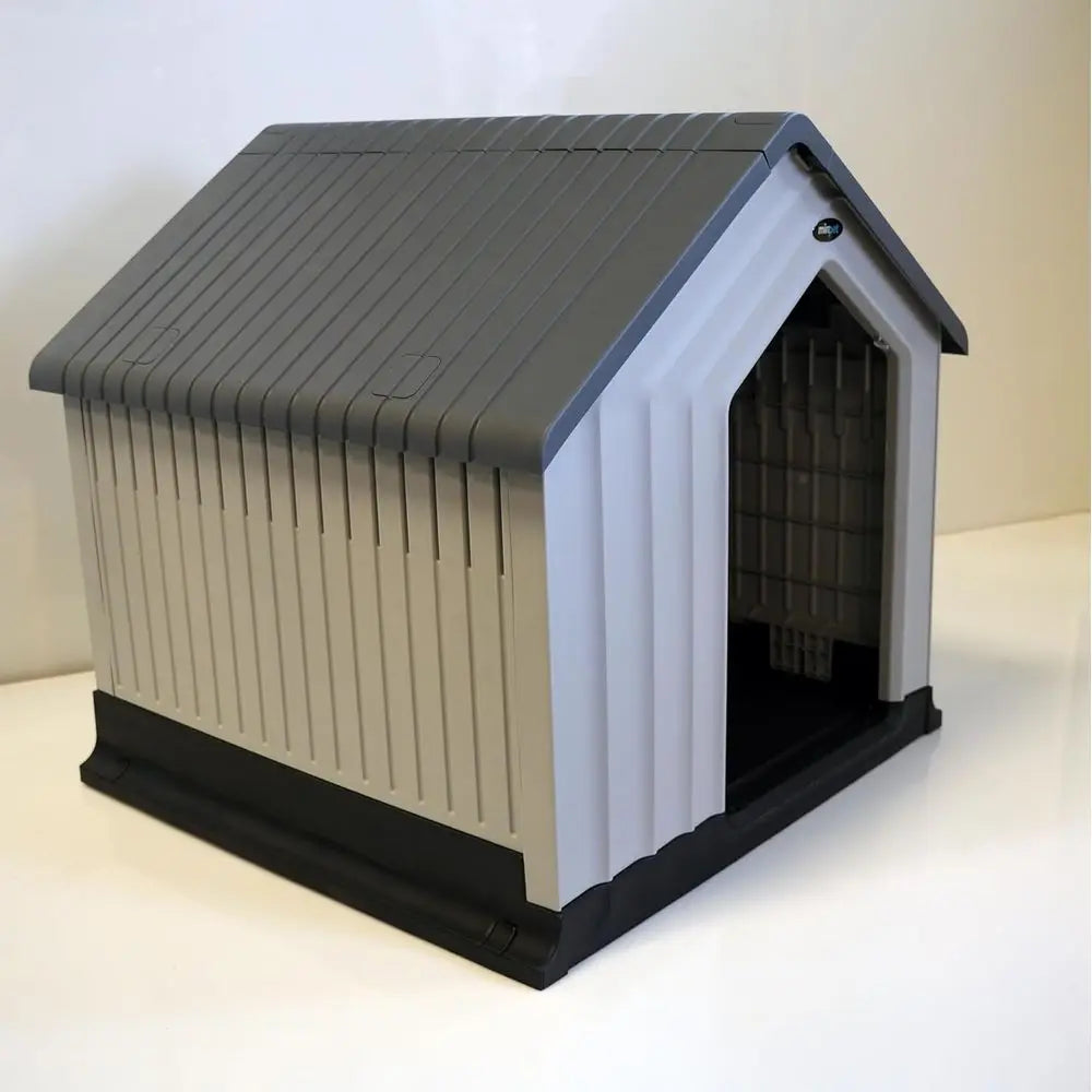 Durable Waterproof Plastic Dog House For Indoor Outdoor Shelter