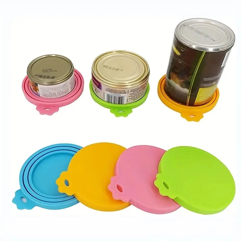 Reusable Silicone Pet Can Lid BPA Free Dog Cat Storage