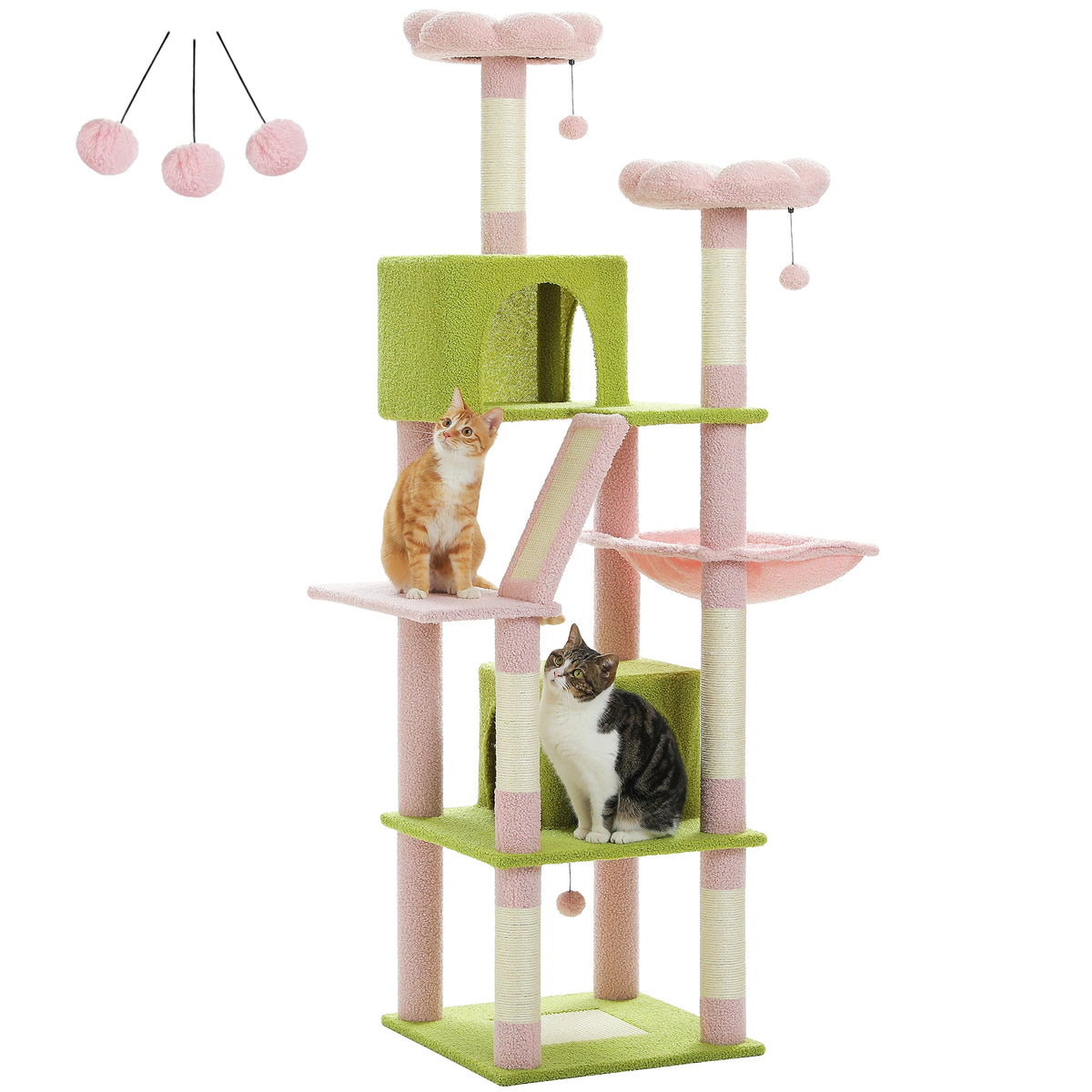 Pawz Road Multi Level Cat Tower With Scratching Posts