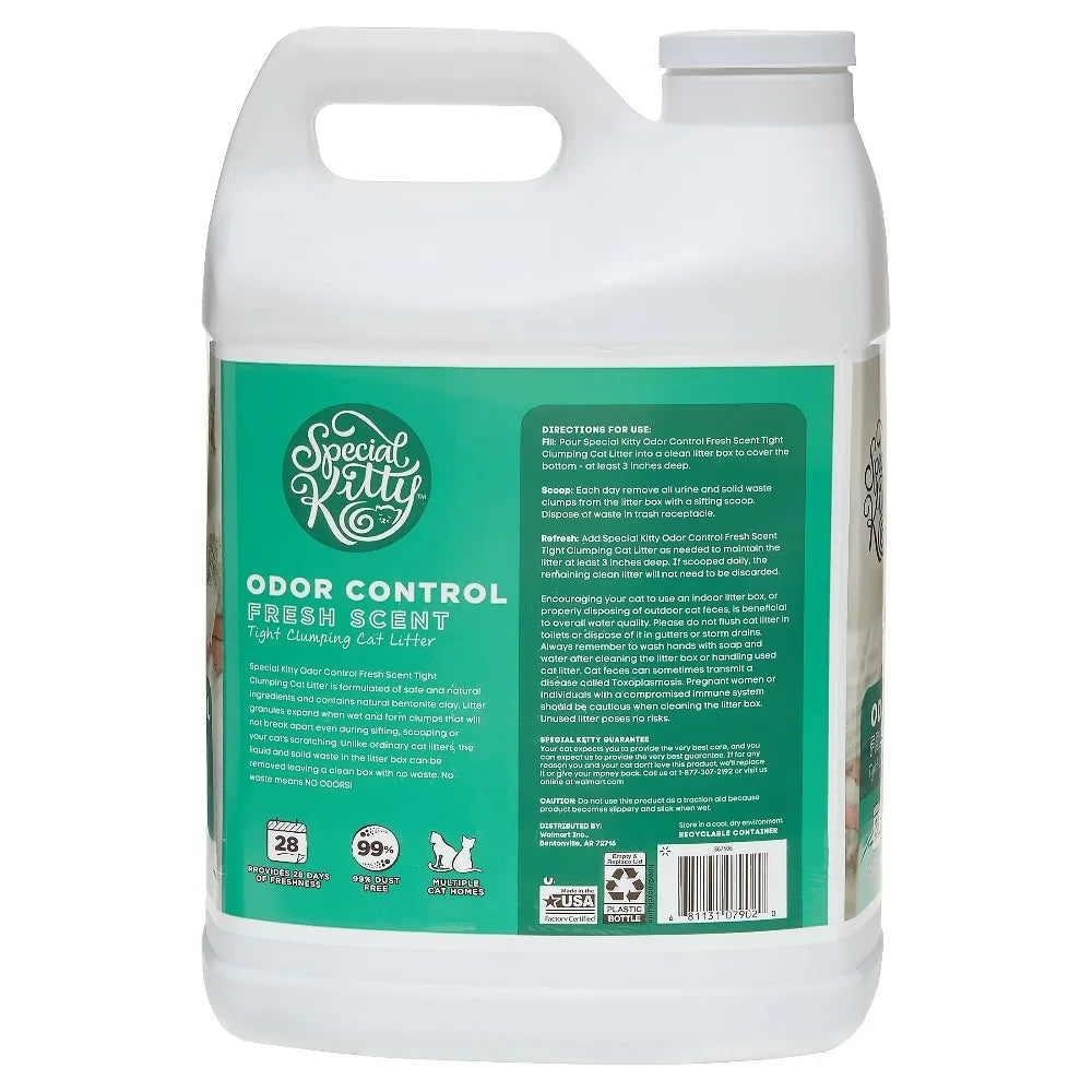 Clumping Clay Cat Litter With Fresh Scent For Odor Control