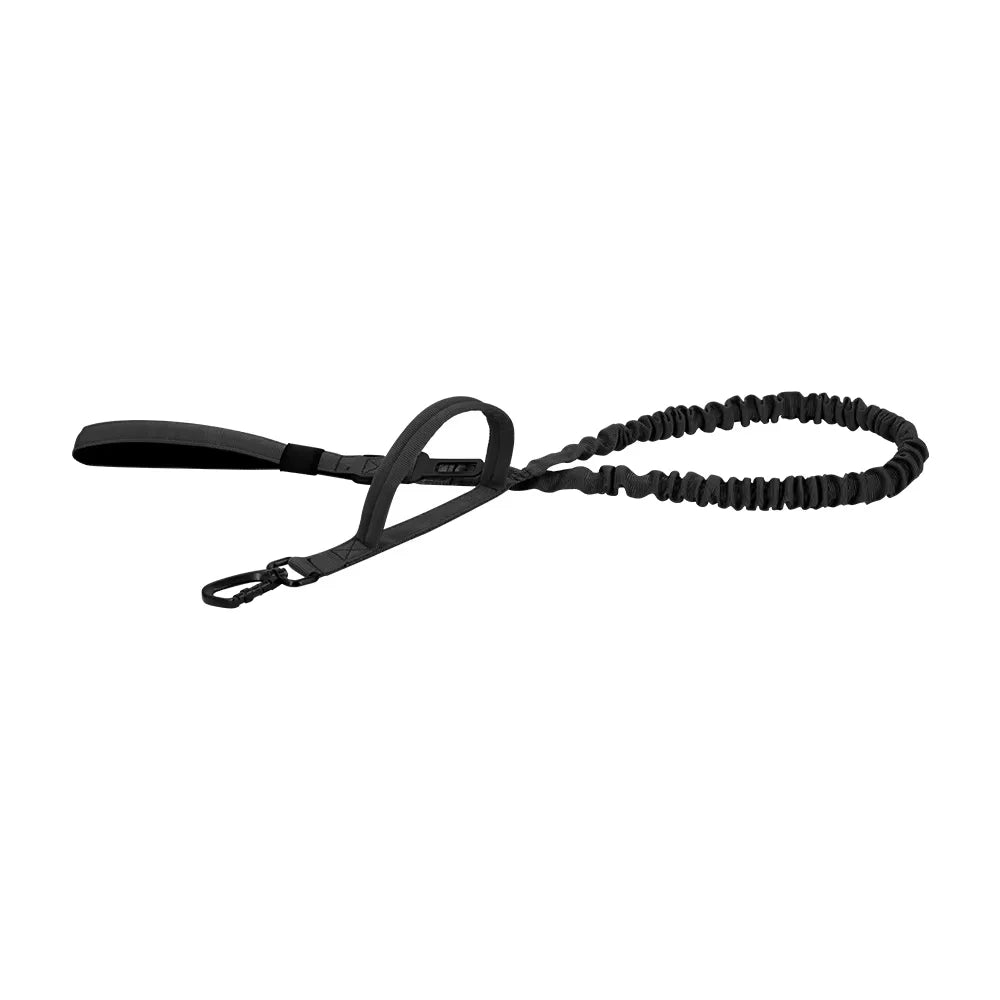Adjustable Tactical Dog Leash Quick Release Double Handle Nylon Rope