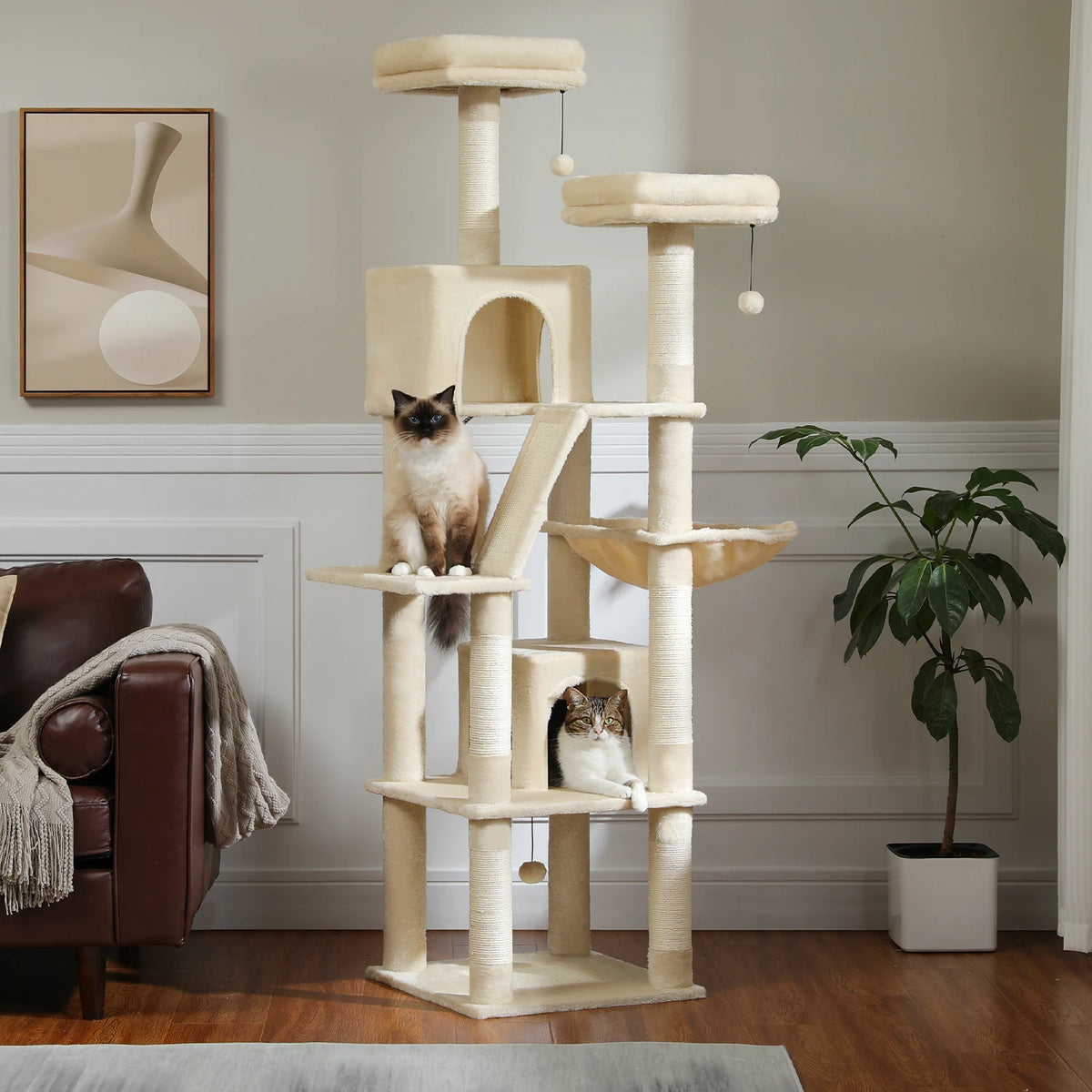 Pawz Road Multi Level Cat Tower With Scratching Posts
