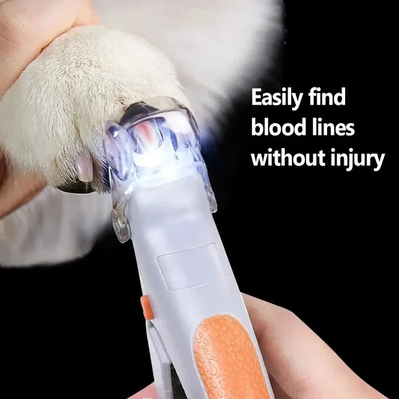Professional LED Pet Nail Clippers With Built In Light