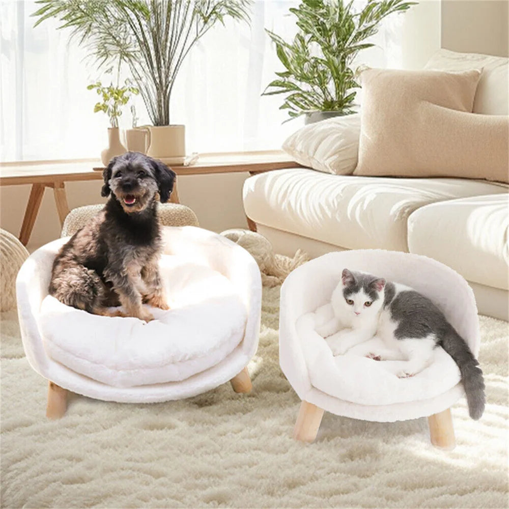 Borwart Removable Cover Padded Pet Sofa Bed With Waterproof Cushion