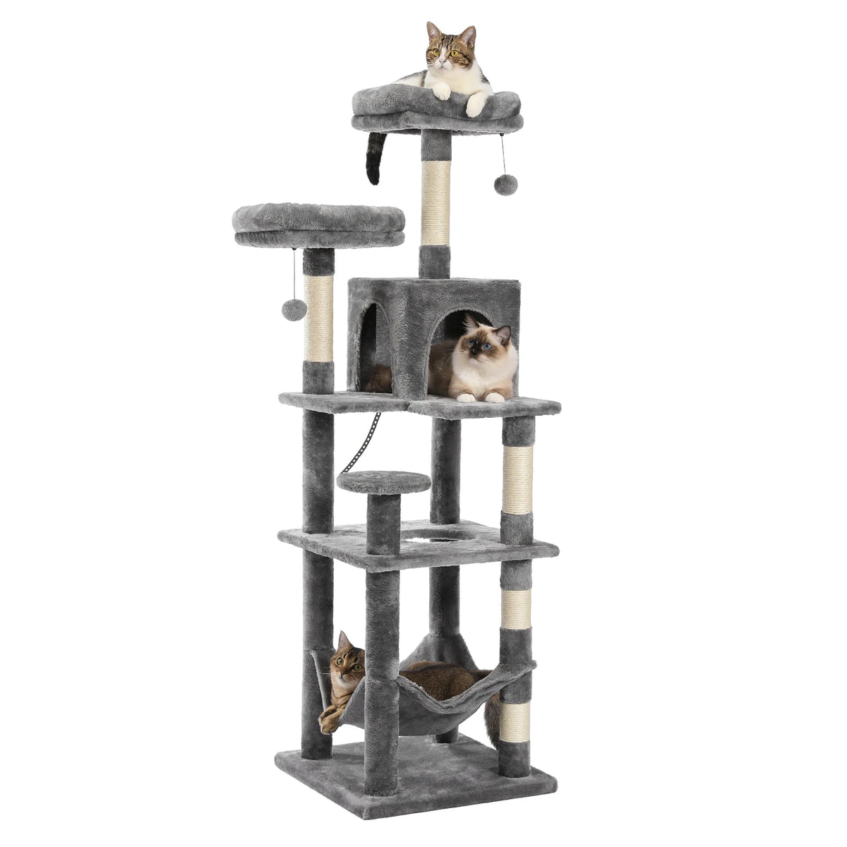 Pawz Road Multi Level Cat Tower With Scratching Posts