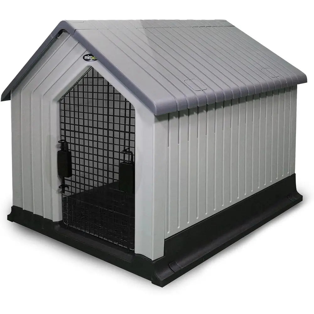 Durable Waterproof Plastic Dog House For Indoor Outdoor Shelter