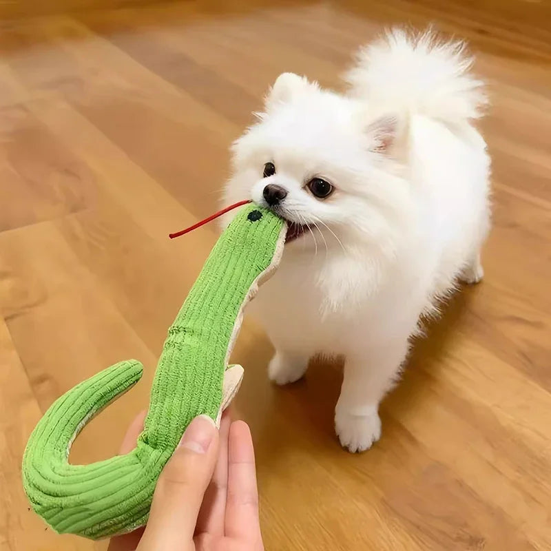 Interactive Plush Snake Toy For Dogs And Cats Indoor Play