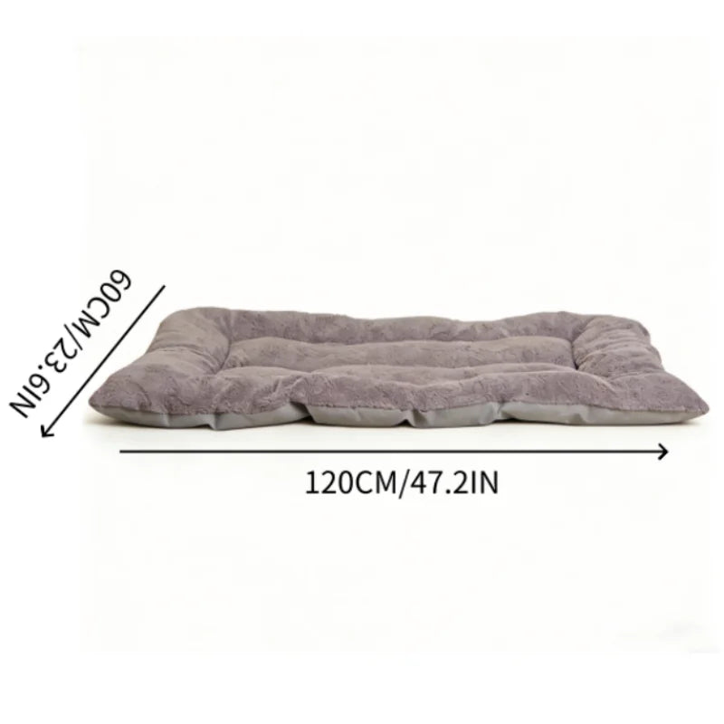 Soft Fleece Dog Bed Mat For Crates And Comfortable Rest