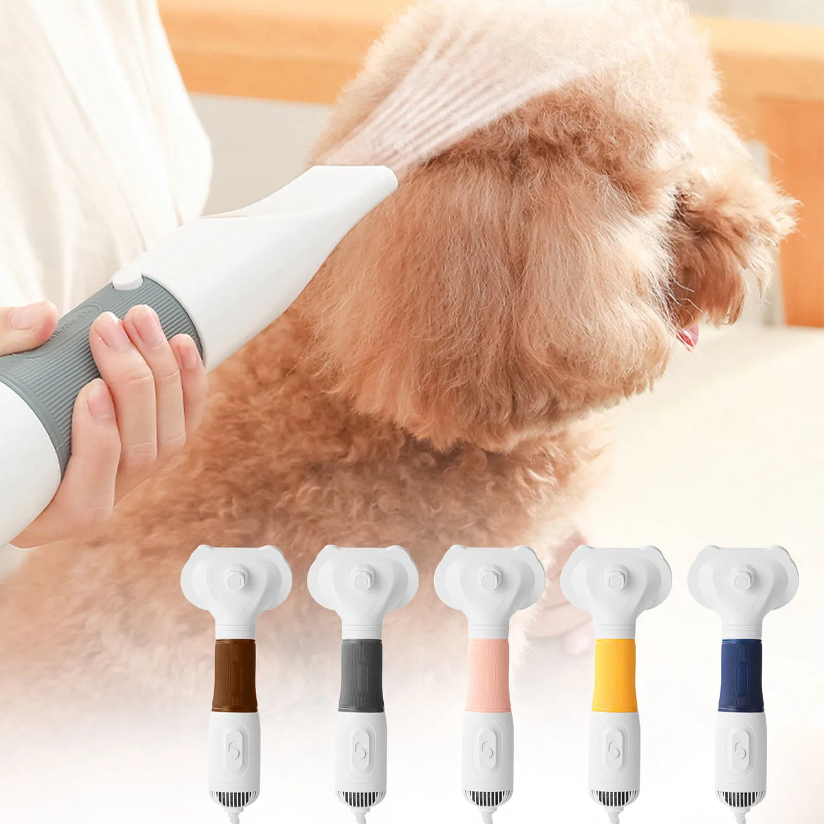 Three In One Pet Grooming Hair Dryer Brush For Dogs
