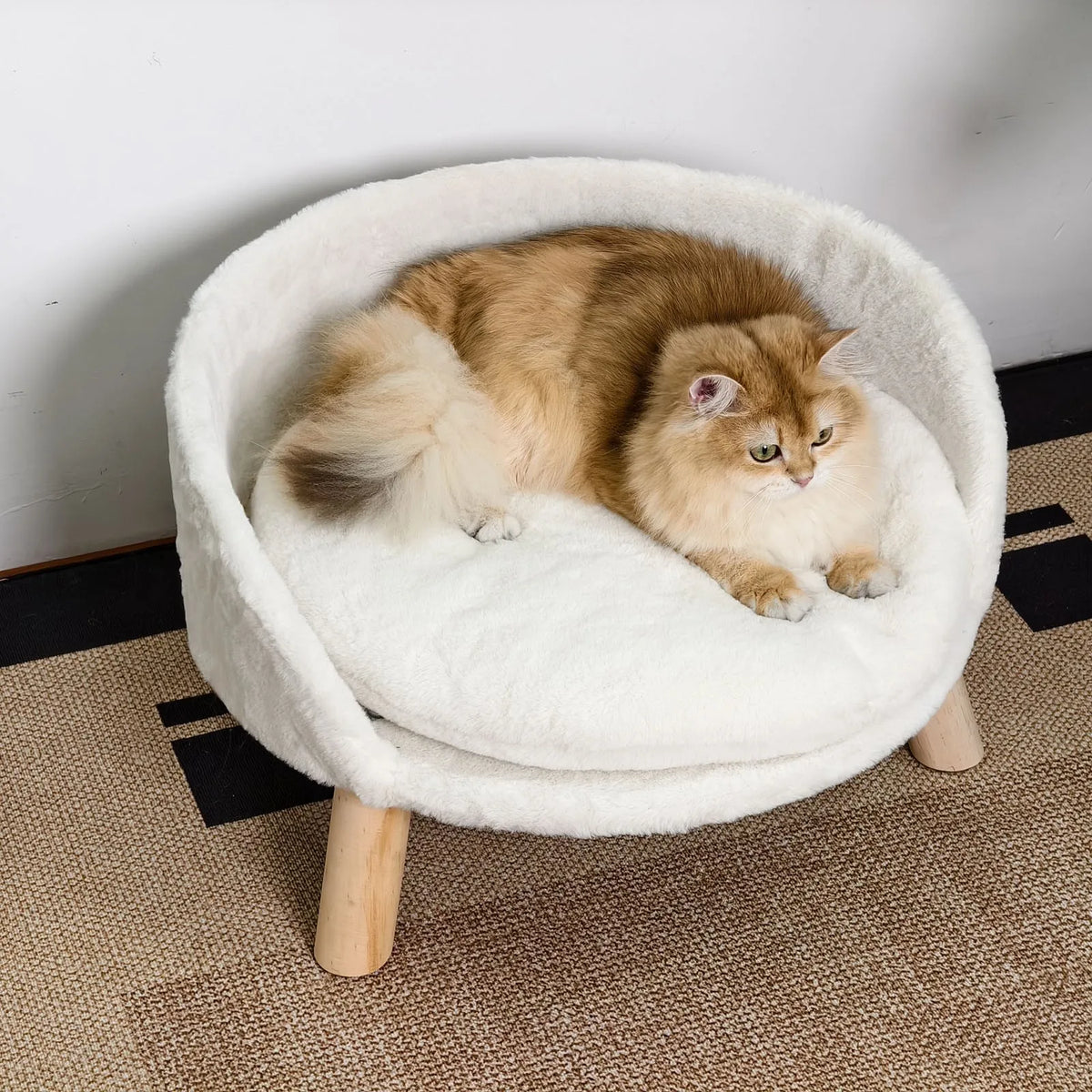 Borwart Removable Cover Padded Pet Sofa Bed With Waterproof Cushion