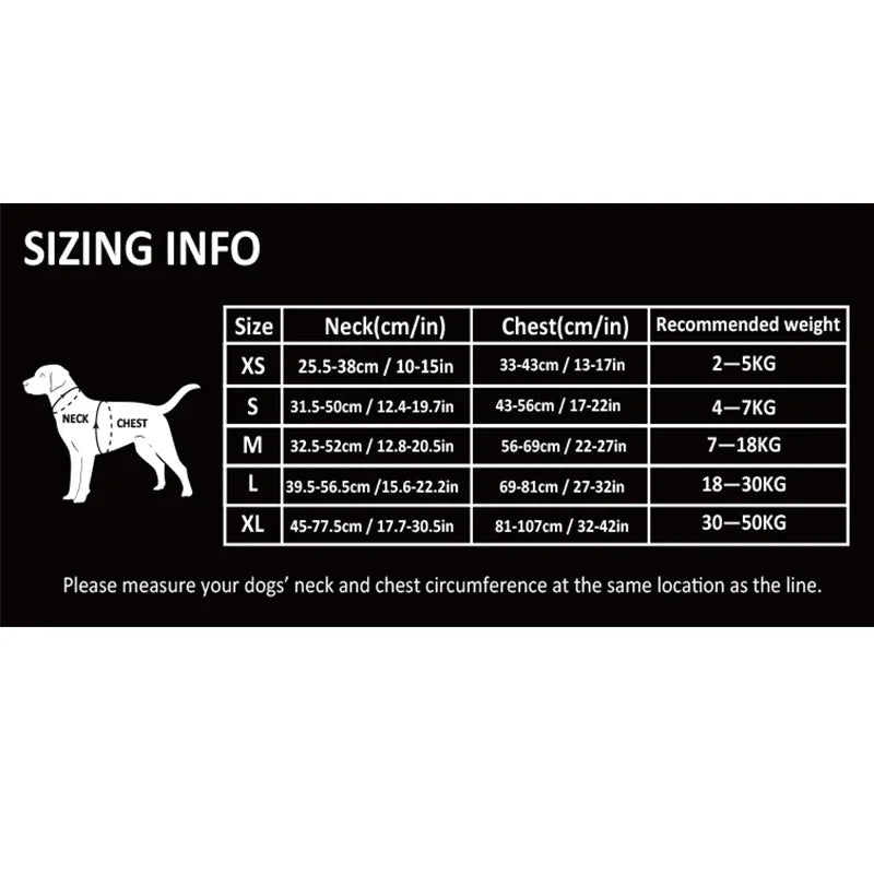 TrueLove Reflective Nylon Dog Harness With Quick Release Buckle