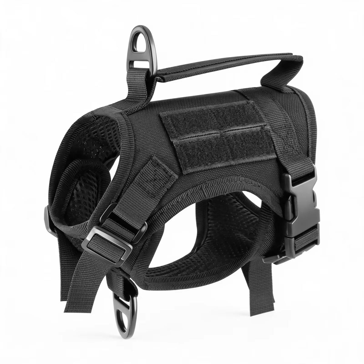Tactical Cat Harness With Adjustable Escape Proof Mesh And Leash