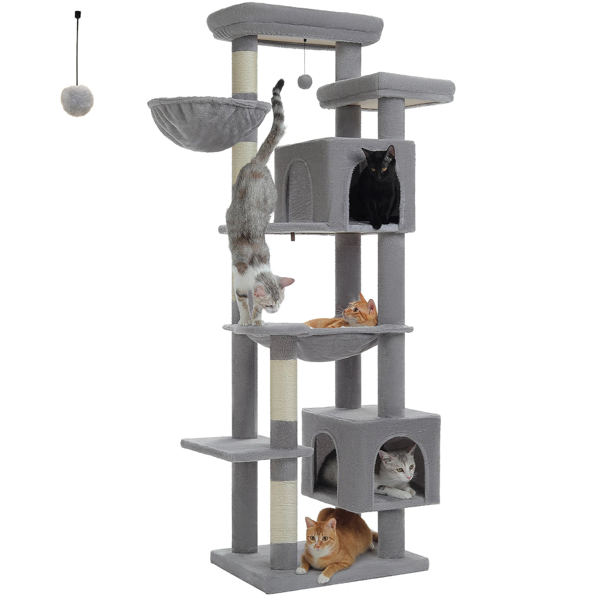 Pawz Road Multi Level Cat Tower With Scratching Posts