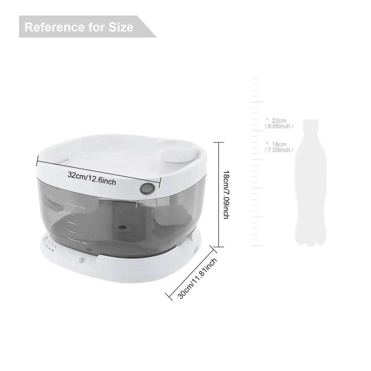 Rechargeable Pet Drinking Fountain With Silent Pump And Replaceable Filter