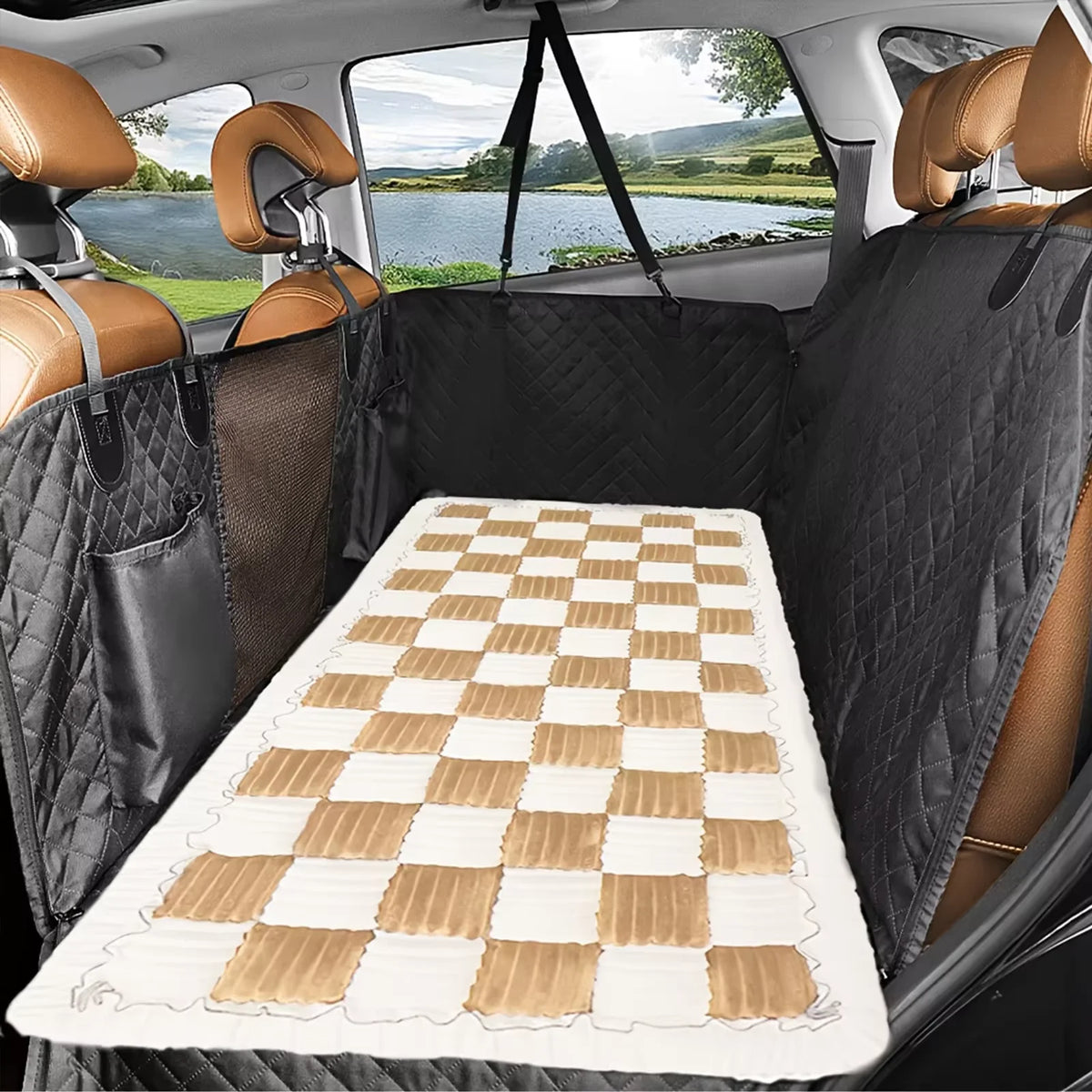 CWV Waterproof Coral Fleece Dog Bed Mat and Sofa Protector
