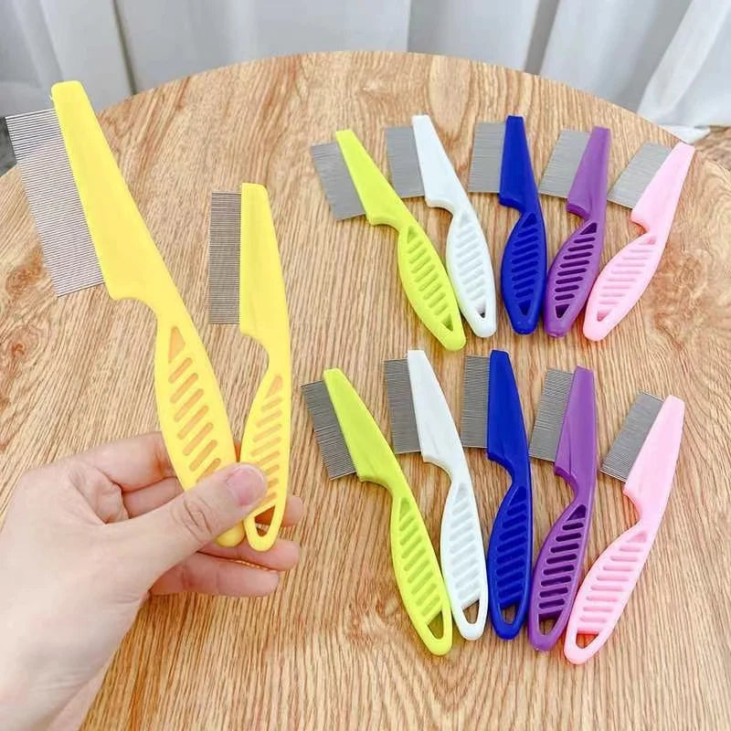 Ergonomic Pet Hair Shedding Comb For Cats And Dogs