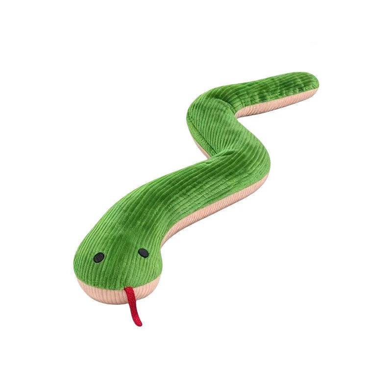 Interactive Plush Snake Toy For Dogs And Cats Indoor Play