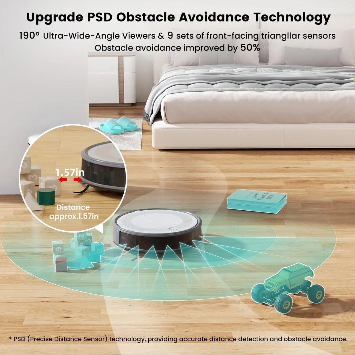 Lefant M310 Robot Vacuum Cleaner With Smart App Voice Control