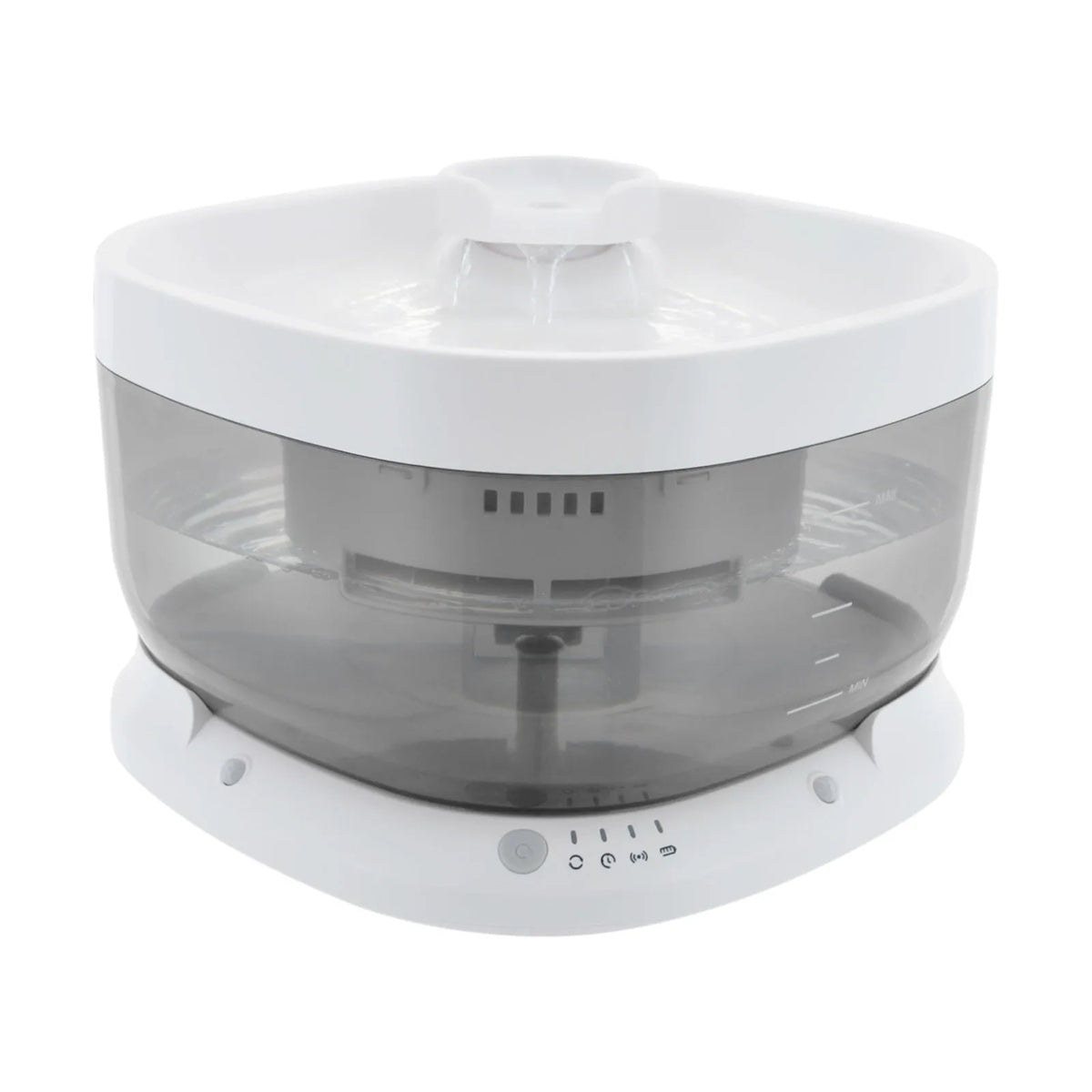 Rechargeable Pet Drinking Fountain With Silent Pump And Replaceable Filter