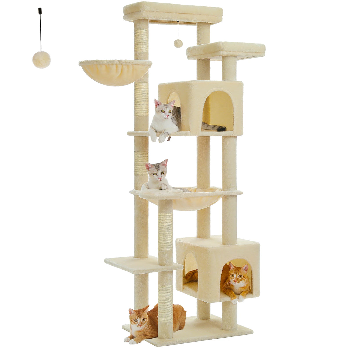 Pawz Road Multi Level Cat Tower With Scratching Posts
