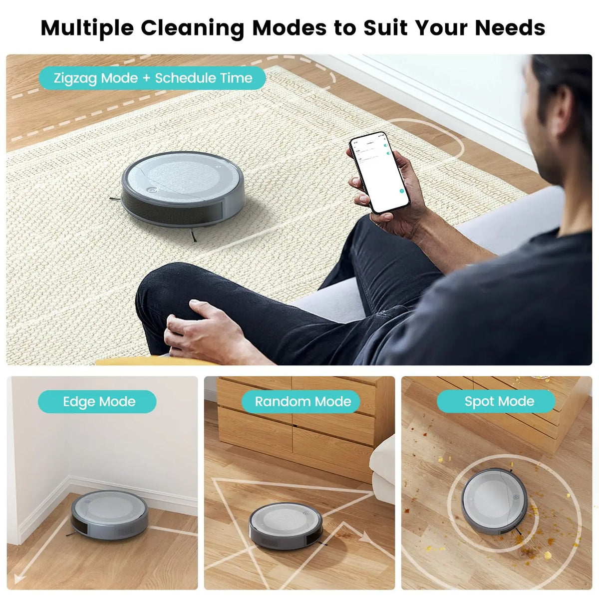 Lefant M310 Robot Vacuum Cleaner With Smart App Voice Control
