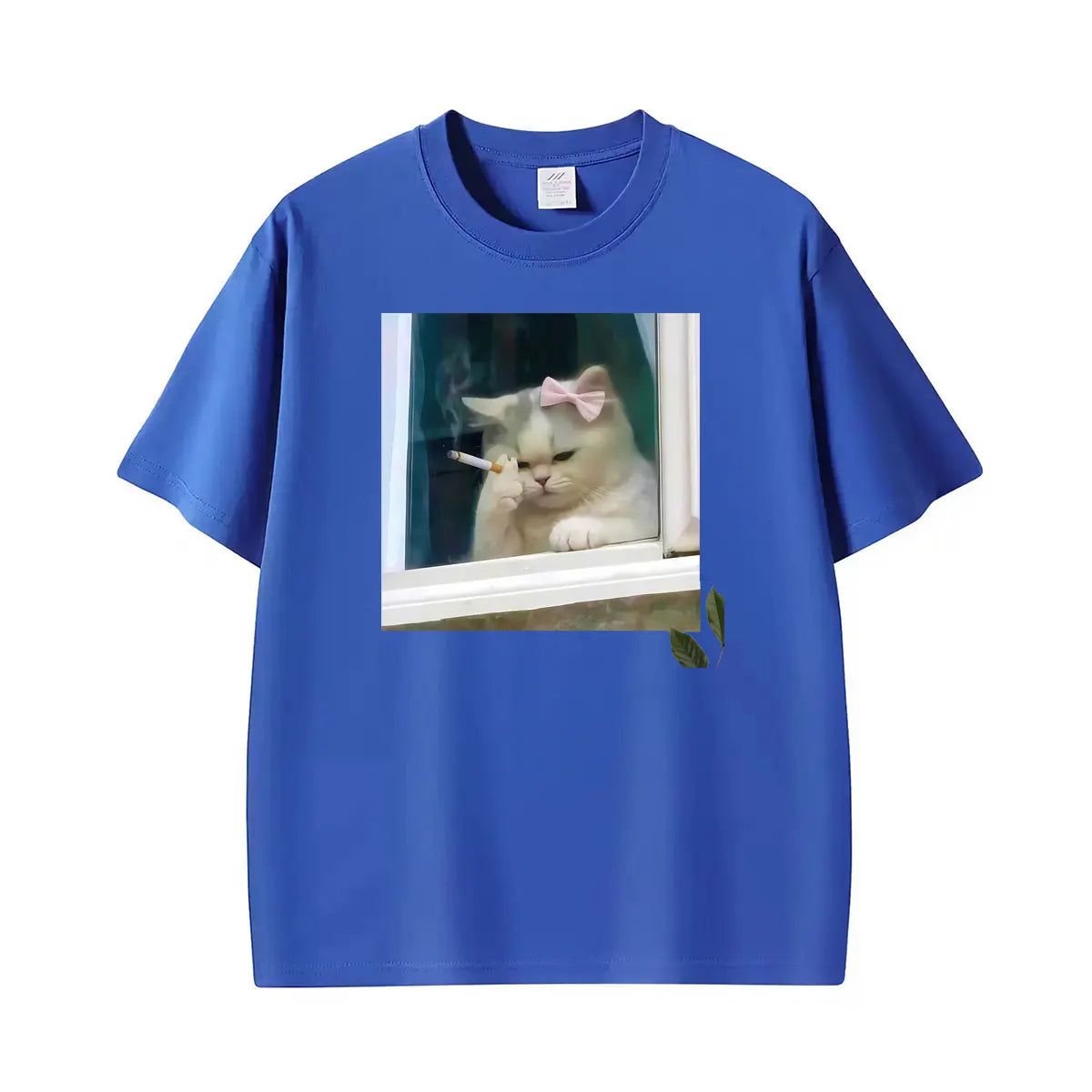 Funny Stressed Persian Cat Meme T Shirt With Coquette Humor