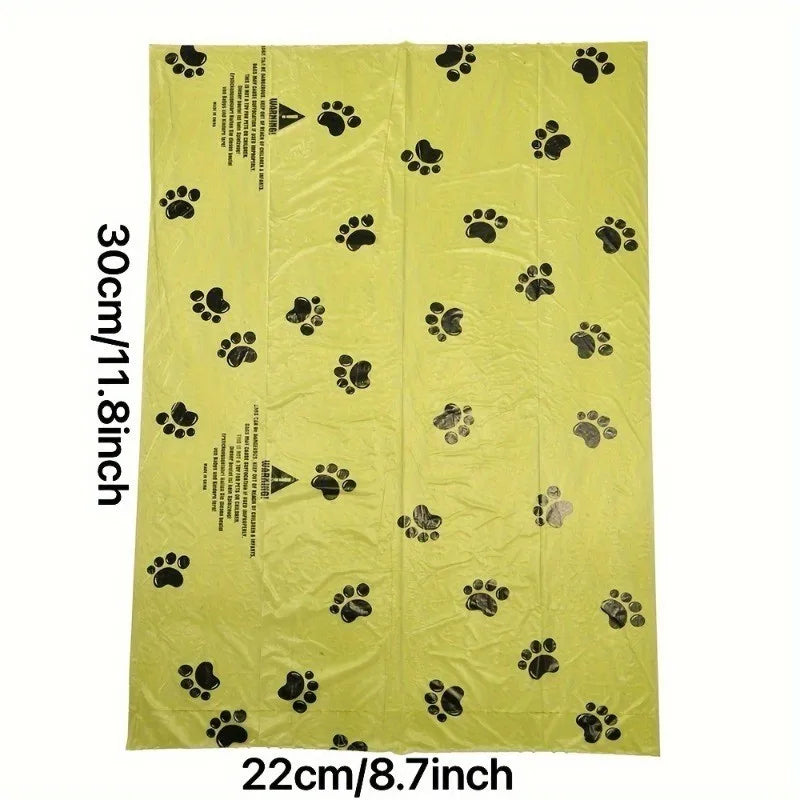 Thick Leakproof Dog Waste Bags For Secure Pet Cleanup