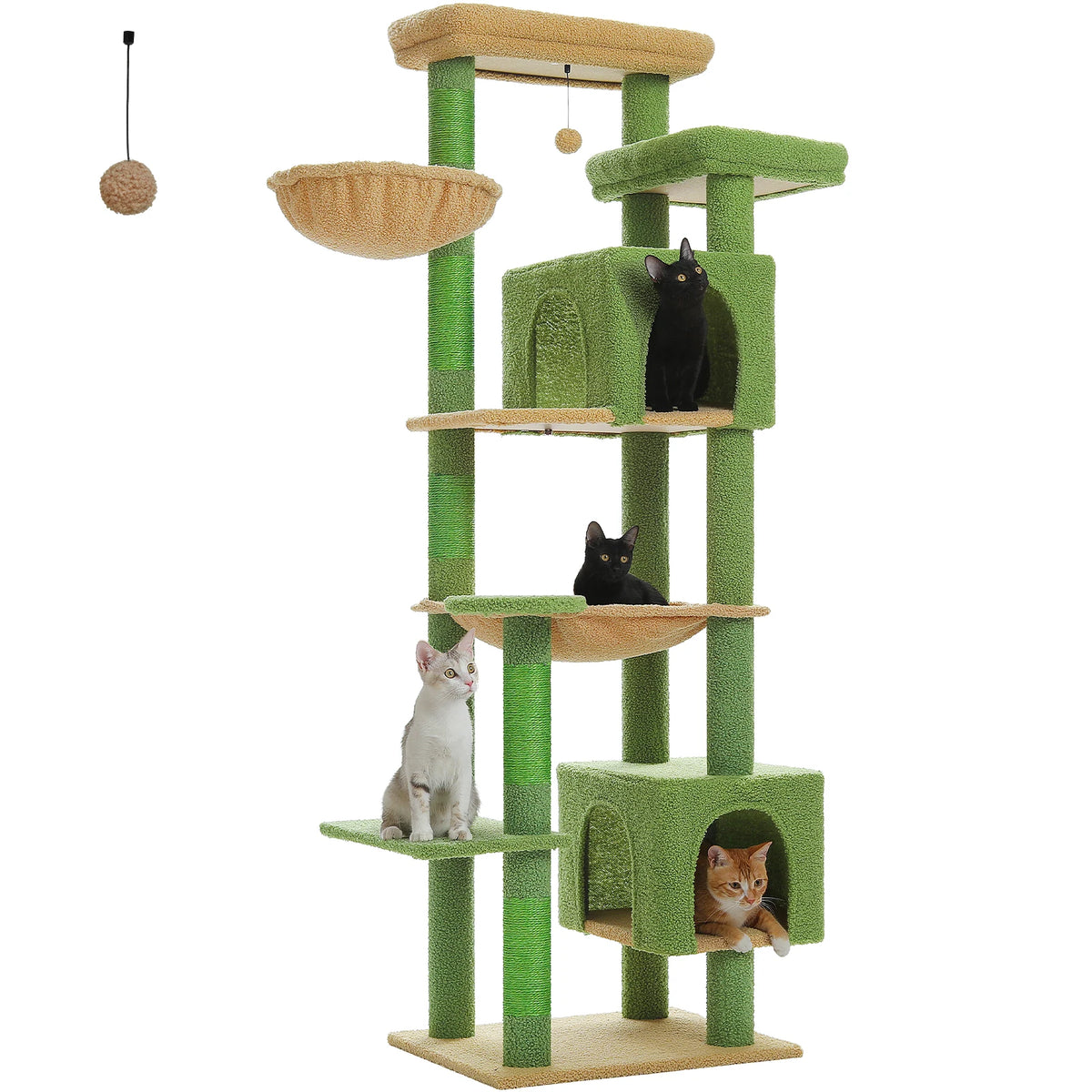 Pawz Road Multi Level Cat Tower With Scratching Posts