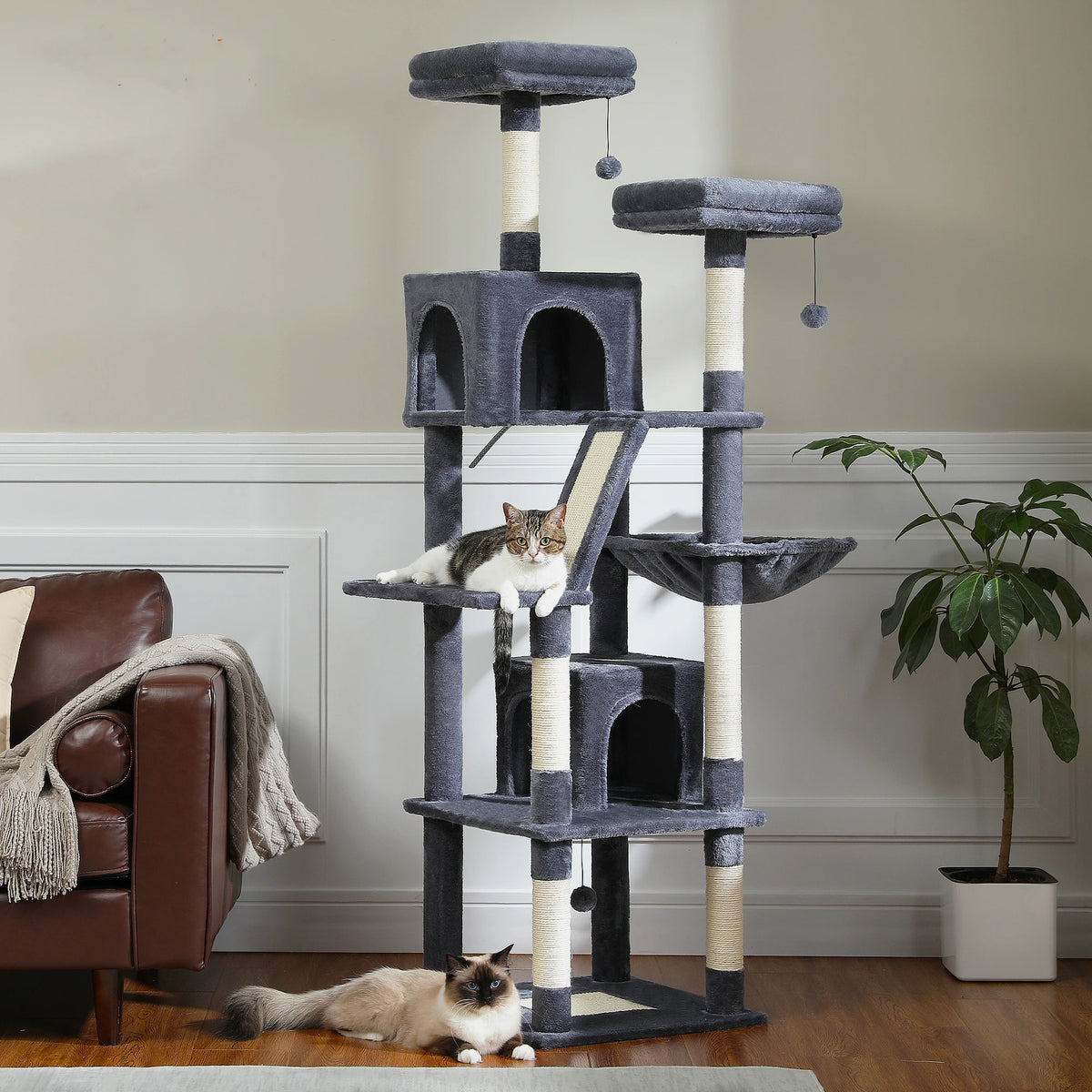 Pawz Road Multi Level Cat Tower With Scratching Posts