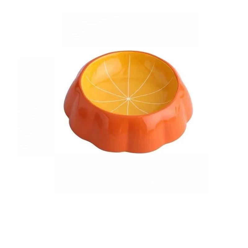 Watermelon Strawberry Ceramic Slow Feeder Bowl For Cats
