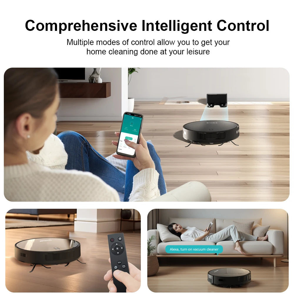 Boaimore Smart Robot Vacuum Cleaner And Mop Self Charging