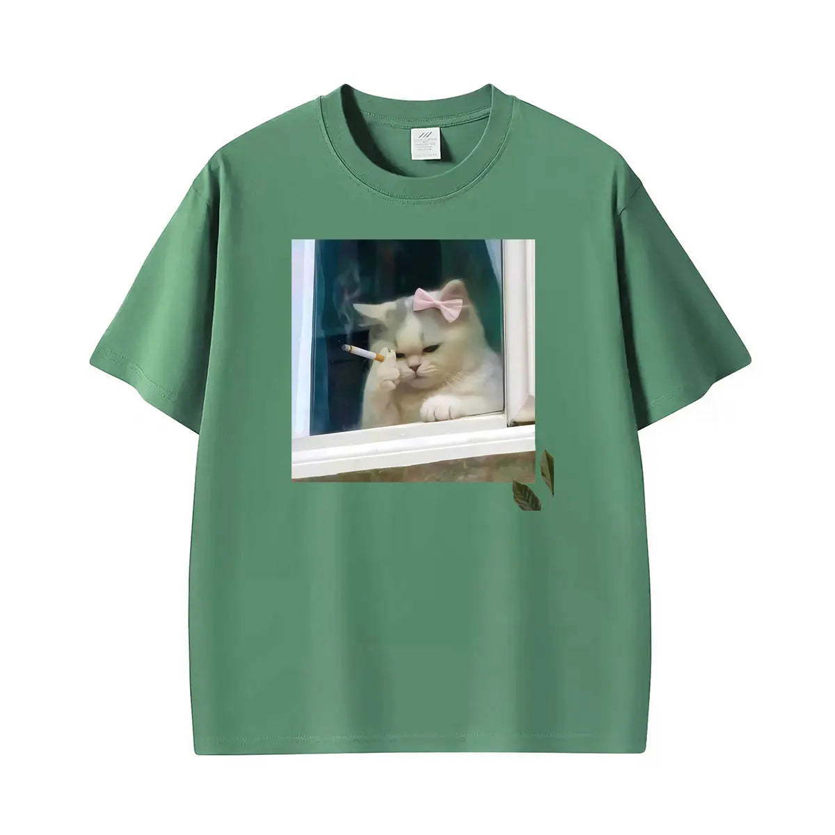 Funny Stressed Persian Cat Meme T Shirt With Coquette Humor